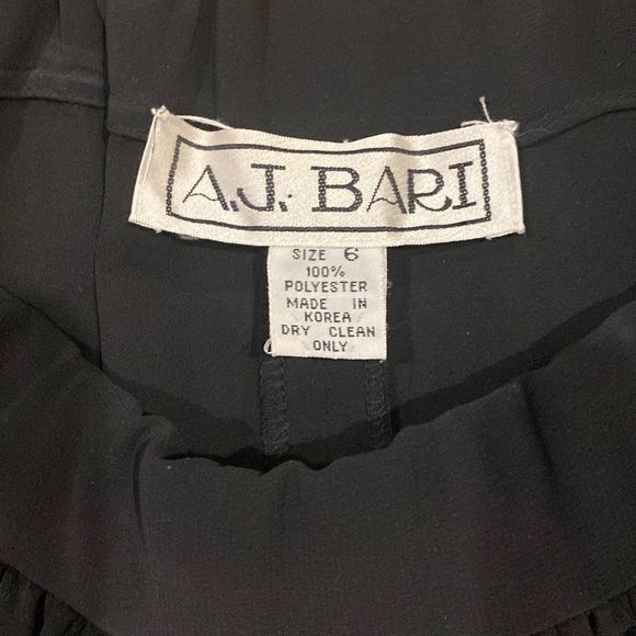 AJ Bari Women's Chiffon Palazzo Wide Leg Pants Size 6 - Picture 5 of 8